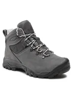 Buty trekkingowe męskie - Bergson Trekkingi Teide Mid Stx Szary - miniaturka - grafika 1