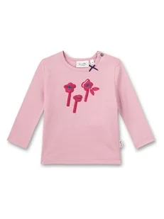 Sanetta Kidswear Koszulka w kolorze jasnoróżowym - Kaftaniki dla niemowląt - miniaturka - grafika 1