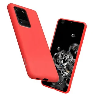 Samsung CRONG Etui Crong Color Cover na Galaxy S20 Ultra czerwony CRG-COLR-SGS20U-RED - Etui i futerały do telefonów - miniaturka - grafika 1