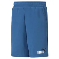 Spodenki damskie - PUMA Chłopięce szorty Ess Sweat B z dzianiny, Medium Gray Heather, rozmiar 128-160 EU - miniaturka - grafika 1