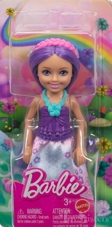 Lalka Barbie Mattel Barbie Chelsea Lalka Purple