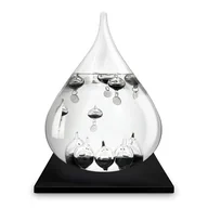 Stacje pogodowe - Termometr Galileusza Xxl Deluxe Kropla Dekoracja do Biura, Salonu, Gabinetu - miniaturka - grafika 1