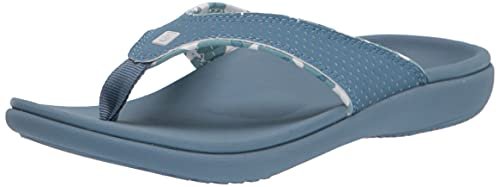 Spenco Klapki damskie, Bluestone, 9 szerokie