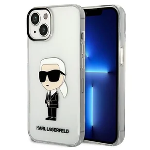 Karl Lagerfeld Obudowa dla telefonów komórkowych  IML Ikonik NFT na Apple iPhone 14 KLHCP14SHNIKTCT przezroczysty - Etui i futerały do telefonów - miniaturka - grafika 1