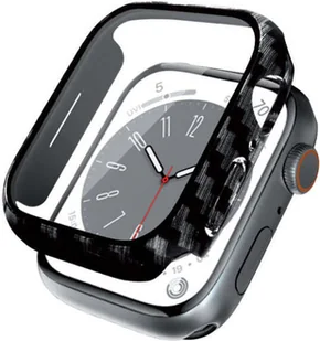 ﻿Etui + szkło Crong Hybrid Watch Case Apple Watch 4/5/6/7/SE/8/9 40/41mm (Ca - Akcesoria do smartwatchy - miniaturka - grafika 2