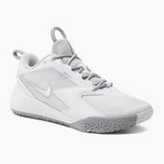 Buty sportowe męskie - Buty siatkarskie Nike Zoom Hyperace 3 photon dust/mtlc silver-white - miniaturka - grafika 1