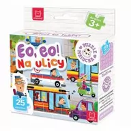 Puzzle - Aksjomat Puzzle malucha 25 elementów. Eo, eo! Na ulicy - miniaturka - grafika 1