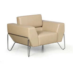 B2B Partner Fotel SPIDER, beżowe XP-161 H25-1 SEAT - Sofy i kanapy - miniaturka - grafika 1