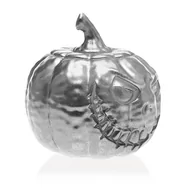 Świece - Świeca Halloween PUMPKIN Silver - miniaturka - grafika 1