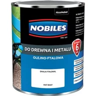 Emalie - Emalia ftalowa Ftalonal Biały mat 0,7 l NOBILES - miniaturka - grafika 1