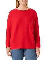 Bluzy damskie - BOSS C_falanda bluza damska z dzianiny, Open Red640, L - miniaturka - grafika 1