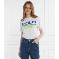 Koszulki i topy damskie - POLO RALPH LAUREN T-shirt polo 1967 Regular Fit - miniaturka - grafika 1