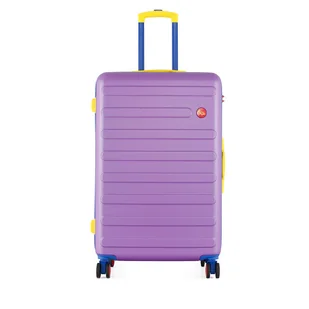 Walizka duża Semi Line T5845-3 Fioletowy - Walizki - miniaturka - grafika 1