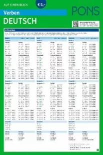 Pons PONS Verben auf einen Blick Deutsch - Pozostałe książki - miniaturka - grafika 2