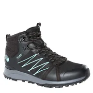 Buty trekkingowe damskie - Damskie Buty THE NORTH FACE W LITEWAVE FASTPACK II MID WP NF0A47HFU3B1 – Czarny - miniaturka - grafika 1