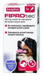 Fiprotec XL dla psów od 40 do 60 kg 402mg 16966-uniw - Pozostałe akcesoria dla psów - miniaturka - grafika 1