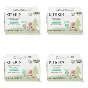 Kit And Kin, Pieluchy jednorazowe, rozmiar 2 Midi, 4-8 kg, 160 szt. - Pieluchy - miniaturka - grafika 1