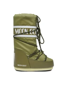 Moon Boot Śniegowce 80D1400440 Khaki - Buty dla dziewczynek - miniaturka - grafika 1