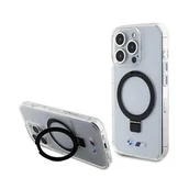 Etui i futerały do telefonów - BMW Ring Stand M Collection MagSafe - Etui iPhone 15 Pro (przezroczysty) - miniaturka - grafika 1