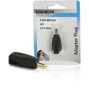 Akcesoria do tabletów i e-booków - König notebook adapter wtyczka 5,5 X 2,5 MM P.SUP.NBTPL04 - miniaturka - grafika 1