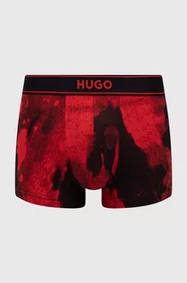 Majtki męskie - HUGO bokserki męskie kolor czerwony - Hugo - grafika 1