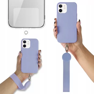 Smycz Zawieszka Na Nadgarstek Do Telefonu NIEBIESKA Pasek Uchwyt Elegancki - Akcesoria do smartwatchy - miniaturka - grafika 1