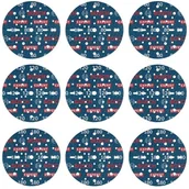 Materiały ścierne - KRĄŻEK ŚCIERNY FOLIA EXPERT O780 150MM 9PC - miniaturka - grafika 1