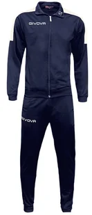 Dres treningowy bluza + spodnie Tuta Revolution granatowo-biały TR033 0403-2XS - Dresy męskie - miniaturka - grafika 1