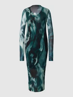 Sukienki - Sukienka midi z efektem marszczenia model ‘Eviba’ - grafika 1