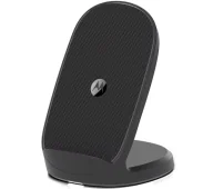 Ładowarki do telefonów - Motorola TurboPower 15W Stand Pad Qi Czarny - miniaturka - grafika 1