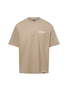 Dickies Koszulka męska - Bricklane Mężczyźni Bawełna beżowy jednolity, S - Koszulki męskie Dickies Koszulka męska - Bricklane Mężczyźni Bawełna beżowy jednolity, S - Koszulki męskie - miniaturka - grafika 1