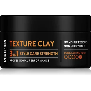 Syoss Texture Clay glinka do stylizacji włosów 3w1 100ml - Kosmetyki do stylizacji włosów - miniaturka - grafika 1