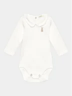 Body dla niemowląt - United Colors Of Benetton Body dziecięce 3I9WAB00G Biały Regular Fit - miniaturka - grafika 1