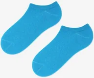 Skarpetki damskie - Stopki damskie niebieskie włoskie Pizzolante - miniaturka - grafika 1