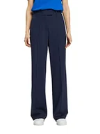 Spodnie damskie - ESPRIT Spodnie damskie 993EE1B317, 400/NAVY, 34/32, 400/granatowy, 34W / 32L - miniaturka - grafika 1