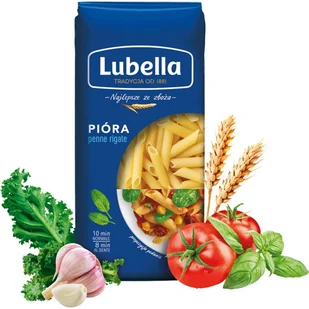 Lubella Makaron Pióra Penne rigate 400 g - Makaron - miniaturka - grafika 1