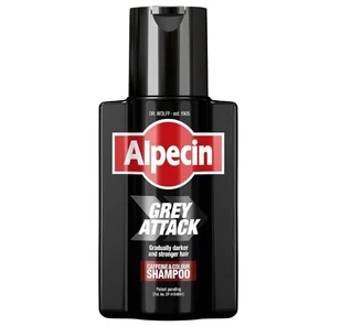 Alpecin Grey Attack, Szampon przeciw siwieniu włosów, 200ml - Szampony do włosów - miniaturka - grafika 1