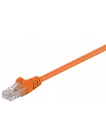 Patchcordy - Kabel Lan Patchcord Cat 5E U/utp pomarańczowy 1m - miniaturka - grafika 1