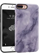 Etui i futerały do telefonów - Mobello Soft Poly Lavender Storm iPhone 7/8 Plus, Miękki, dobrze ochronny, modne etui na telefon iPhone 8 Plus i iPhone 7 Plus 5.5" 2017/2016, fioletowy marmur - miniaturka - grafika 1
