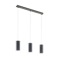 Lampy sufitowe - Eglo 99286 - Żyrandol na lince PINTO TEXTIL 3xE27/16W/230V - miniaturka - grafika 1