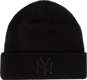 Czapki damskie - New Era New Era New York Yankees Cuff Hat 12122729 Czarne OSFM - miniaturka - grafika 1