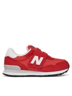 Buty dla chłopców - New Balance Sneakersy PV515BR Czerwony - miniaturka - grafika 1