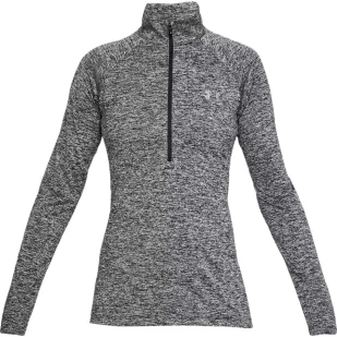 Koszulka damska Under Armour NEW TECH 1/2 ZIP - TWIST - Koszulki sportowe damskie - miniaturka - grafika 6