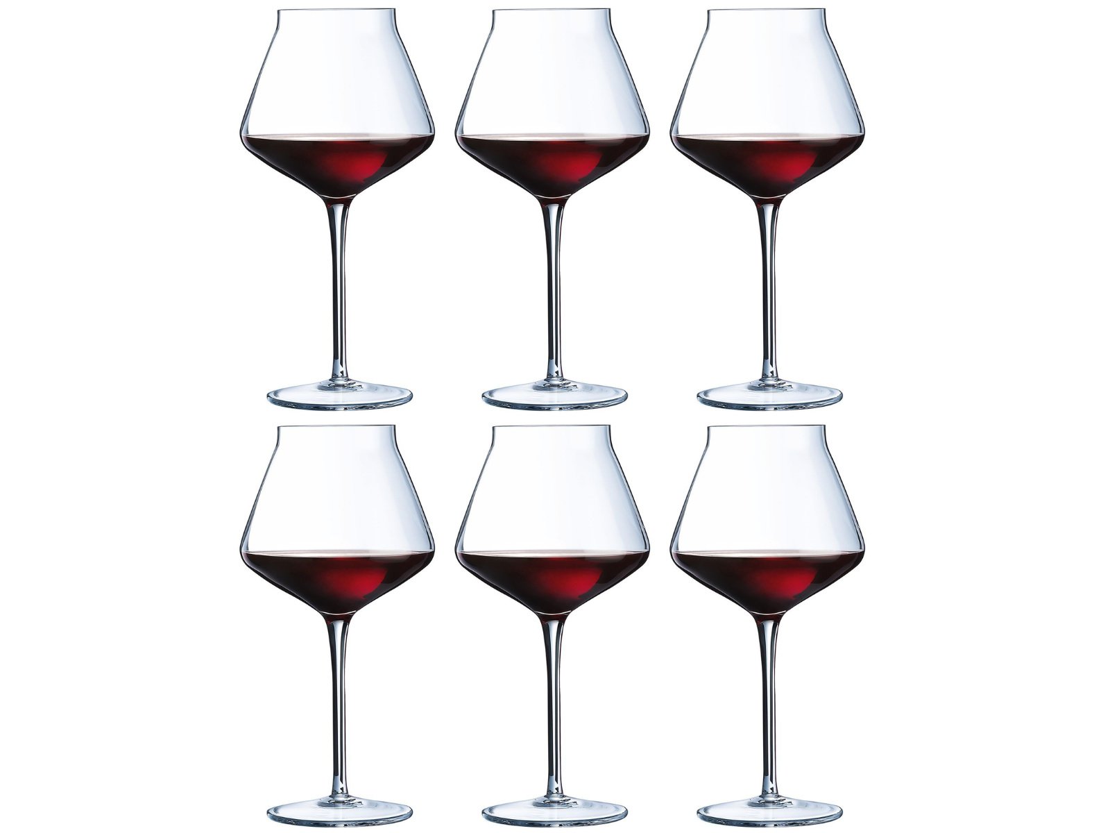 Kieliszki do czerwonego wina Chef & Sommelier Reveal Up 550 ml - 6 sztuk