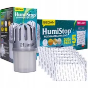 Inne artykuły do sprzątania - Mocny Pochłaniacz Wilgoci Humistop + 6X Wkład - miniaturka - grafika 1