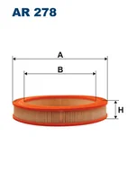 Filtry powietrza - Filtron AR 278 FILTR POWIETRZA - miniaturka - grafika 1