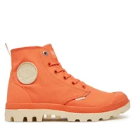 Botki damskie - Trapery Palladium Pampa Duo Chrome 74470-813-M Pomarańczowy - miniaturka - grafika 1