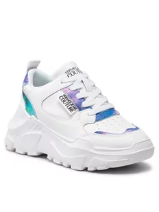Versace Jeans Couture Sneakersy 73VA3SC2 Biały - Sneakersy damskie - miniaturka - grafika 1