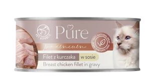 PetRepublic Pure filet z kurczaka w sosie 80g - Mokra karma dla kotów - miniaturka - grafika 1