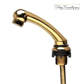 Pozostałe akcesoria fryzjerskie - Słuchawka do myjni fryzjerskiej złota mała - miniaturka - grafika 1